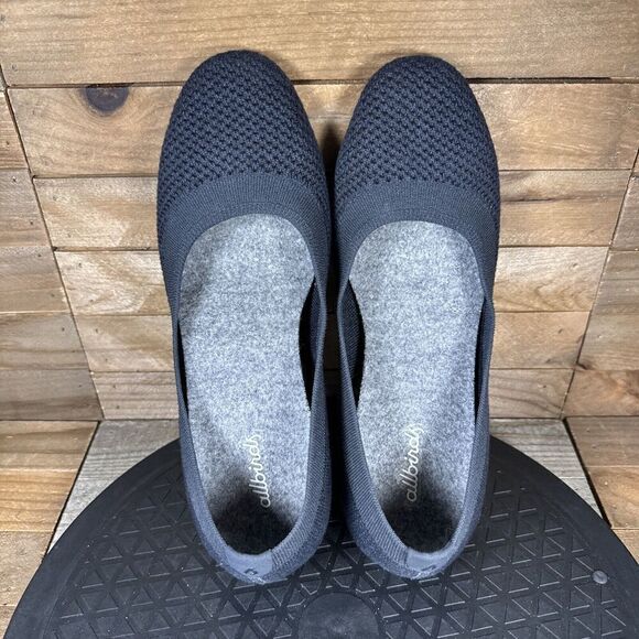 Allbirds Women's Size US 7 Tree Breezers Slip On Ballet Dark Gray Comfort Flats - Picture 6 of 11